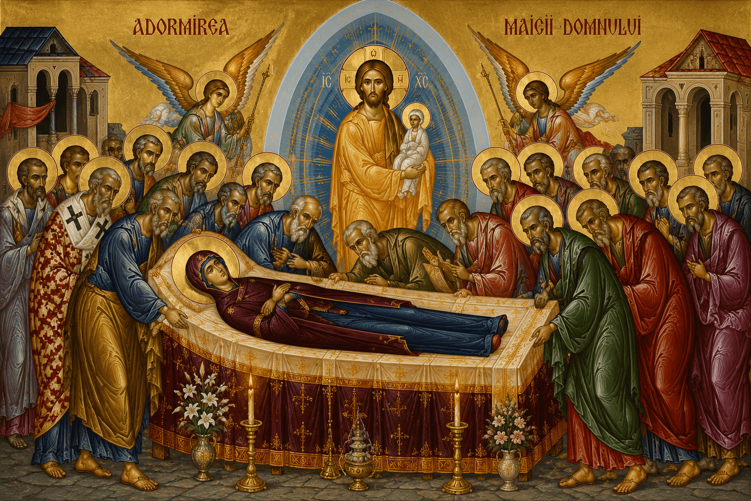 Prohodul Maicii Domnului - semnificație, rugăciune, cinstire și nădejde în ajunul Adormirii Maicii Domnului